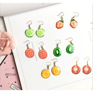 Bông tai trái cây xinh xắn