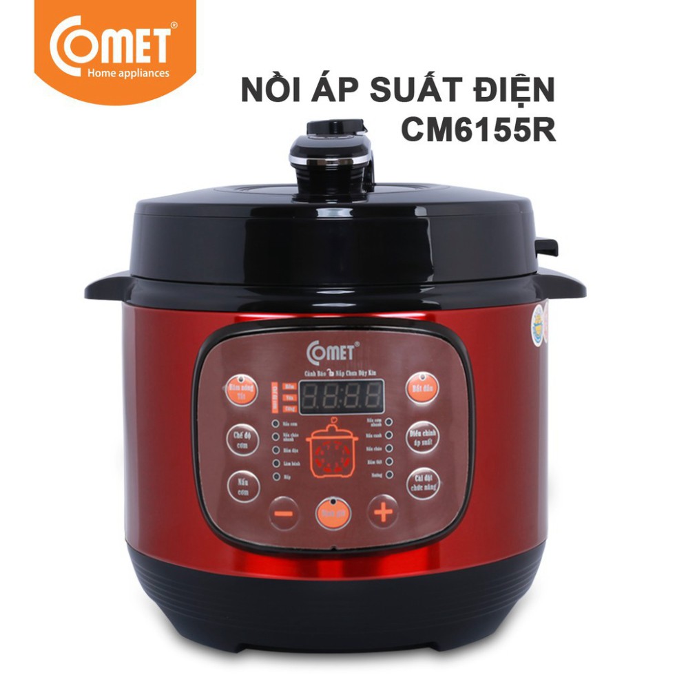 F1 MI1 Nồi áp suất điện 6.0L Comet - CM6155 58 F1