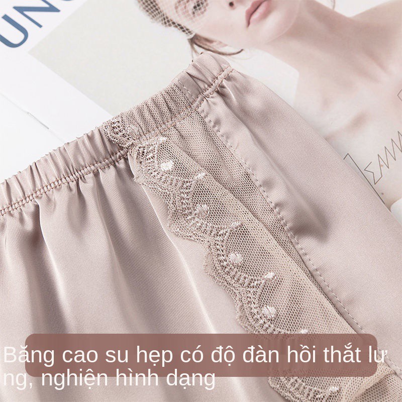 Quần an toàn ren Nam Cực phụ nữ có thể mặc legging jk chống hỏng và đồ ngủ bảo hiểm mùa hè không bị quăn