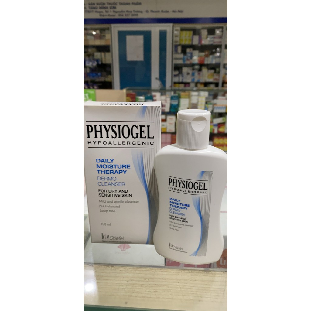 SỮA RỬA MẶT PHYSIOGEL DMT DERMO-CLEANSER 150ML