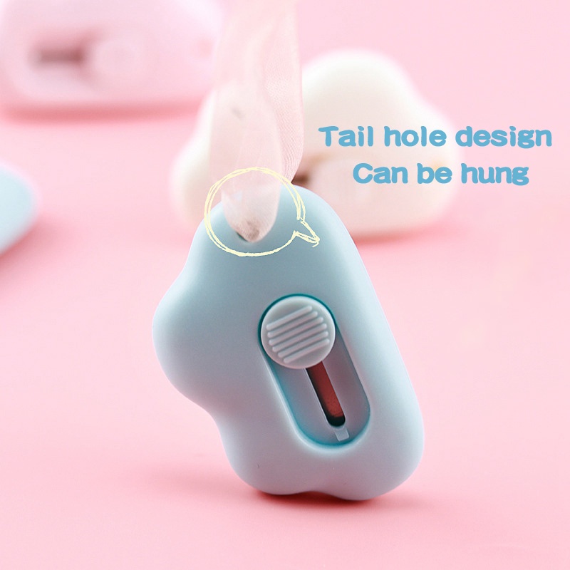 Dao Cắt Giấy Mini Hình Đám Mây Dễ Thương