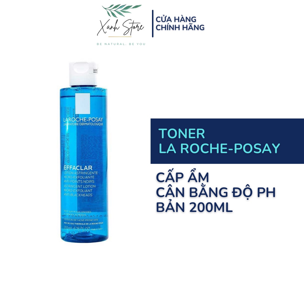 Nước Hoa Hồng La Roche Posay 200ml Dành Cho Da Dầu Mụn Và Da Nhạy Cảm - Hàng Chính Hãng, Đầy Đủ Bill