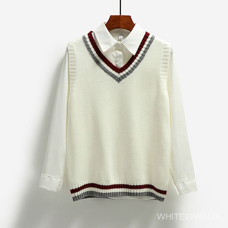 Áo Len Không Tay Cổ V Thời Trang Dành Cho Nữ | BigBuy360 - bigbuy360.vn
