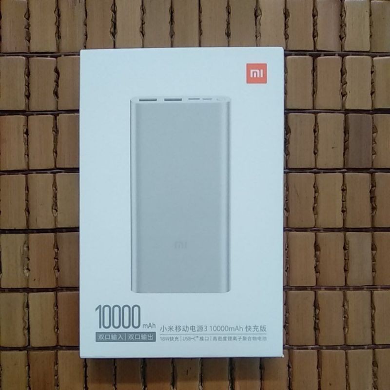 Pin sạc dự phòng Xiaomi gen 3 10000mAh Chính Hãng