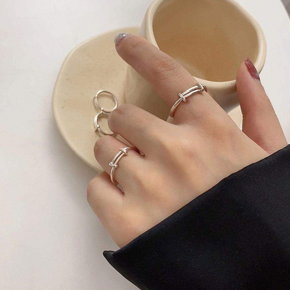 Nhẫn Cặp Bằng Đồng Phong Cách Hàn Quốc Thời Trang