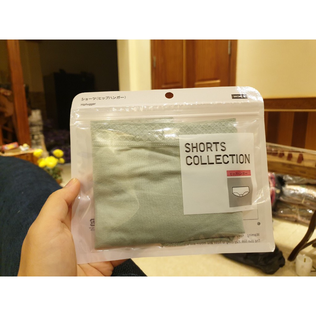 Quần lót cotton 365 cạp vừa, co giãn không bị hằn kháng khuẩn chống HPV QC02 | BigBuy360 - bigbuy360.vn