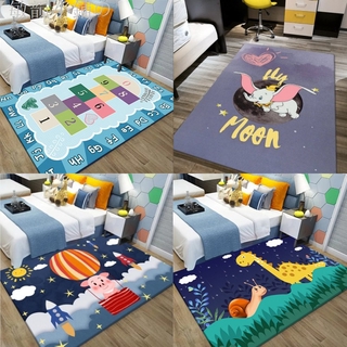 Thảm Trải Sàn Họa Tiết Hoạt Hình Xinh Xắn Dành Cho Bé