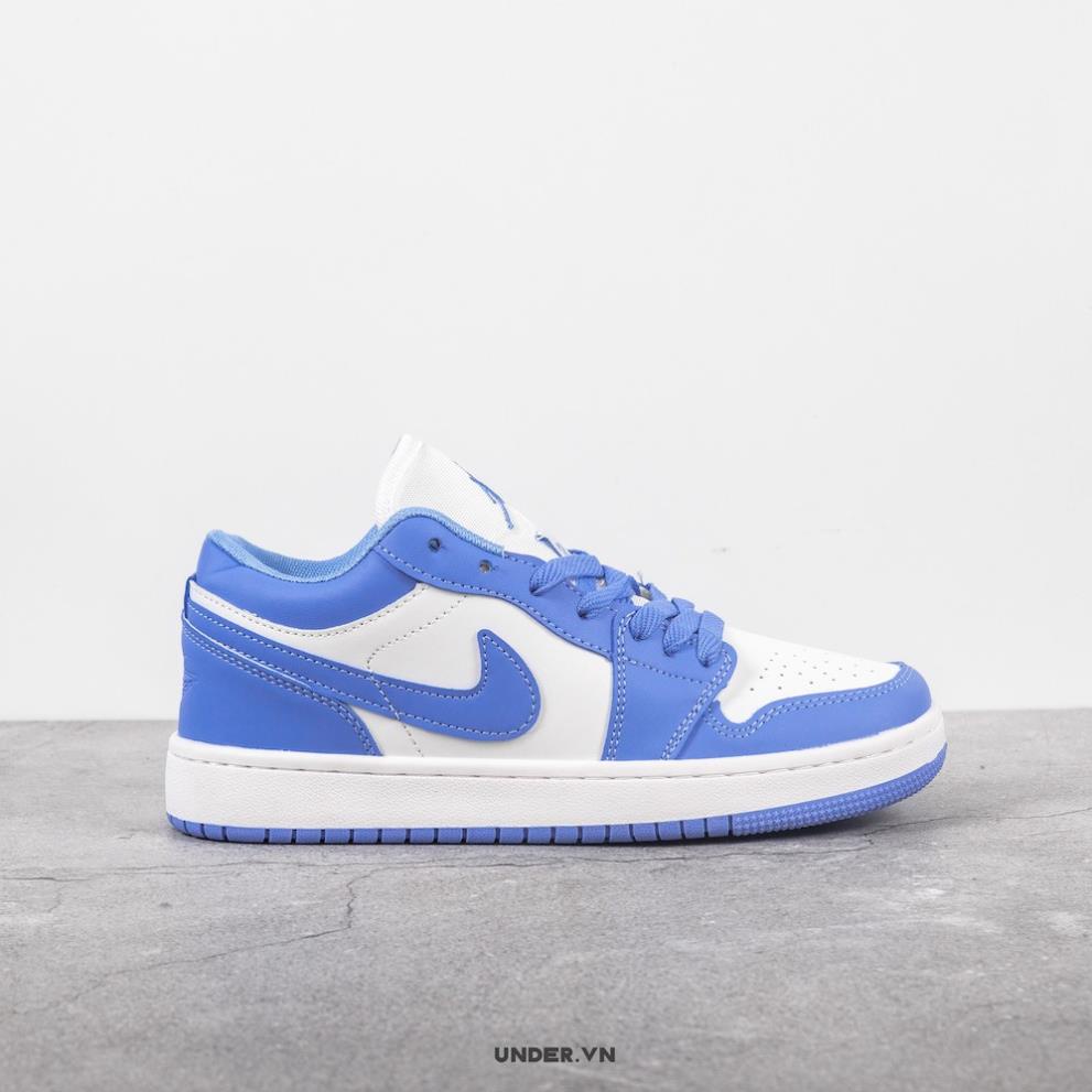 Giày Thể Thao Air 𝐉𝐨𝐫𝐝𝐚𝐧 LOW Màu Xanh Dương Da Nhăn Cao Cấp Full Size Nam Nữ [Full Bill Box] | BigBuy360 - bigbuy360.vn