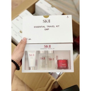 Bộ dưỡng da SK II essential travel kit mới nhất