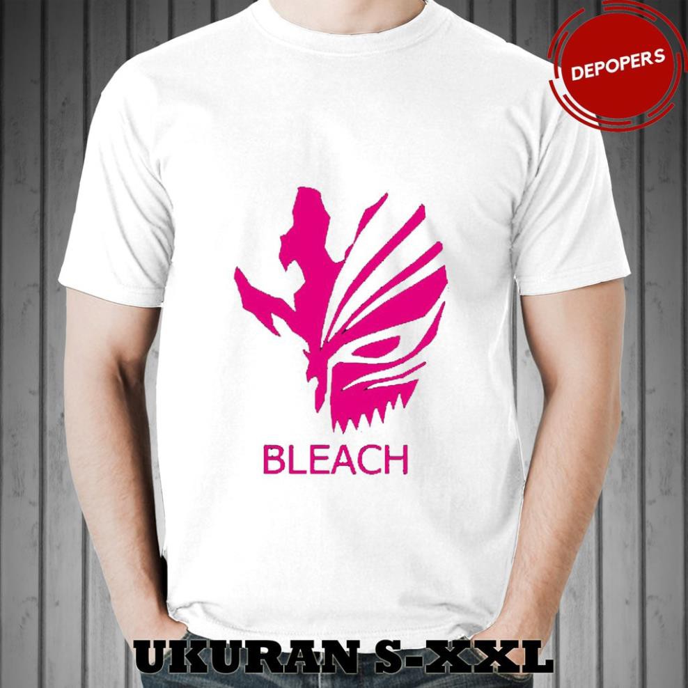 Mẫu áo thun Anime Bleach Clothes Distro Logo Anime Bleach độc đẹp giá rẻ