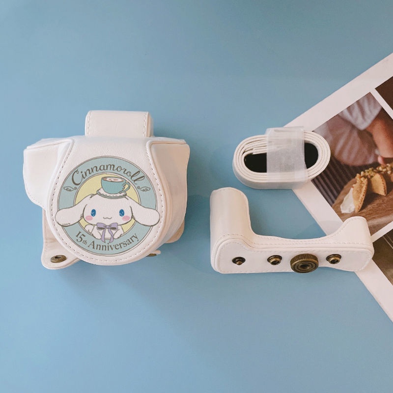 Túi Đựng Máy Ảnh Canon M50 / M6/M200 200D / Sony zv1 A6000 A6300 A7 Phong Cách Retro Phù hợp với Canon M6 II, Canon M100 Canon M100 Sony ZVE10 Sony A600 Sony 6300 Sony 6400