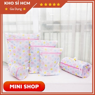 Túi giặt đồ máy giặt hoa văn minishop