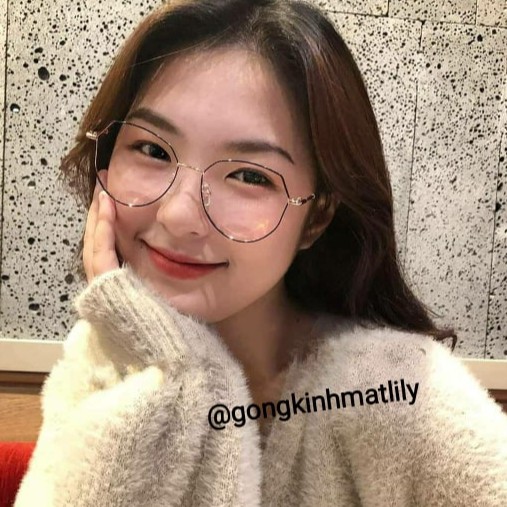 Gọng kính cận nữ Lilyeyewear kim loại , mắt đa giác thời trang , nhiều màu sắc lựa chọn - Y2968 | BigBuy360 - bigbuy360.vn