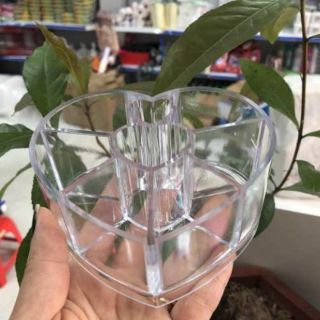 Khay để son hình trái tim