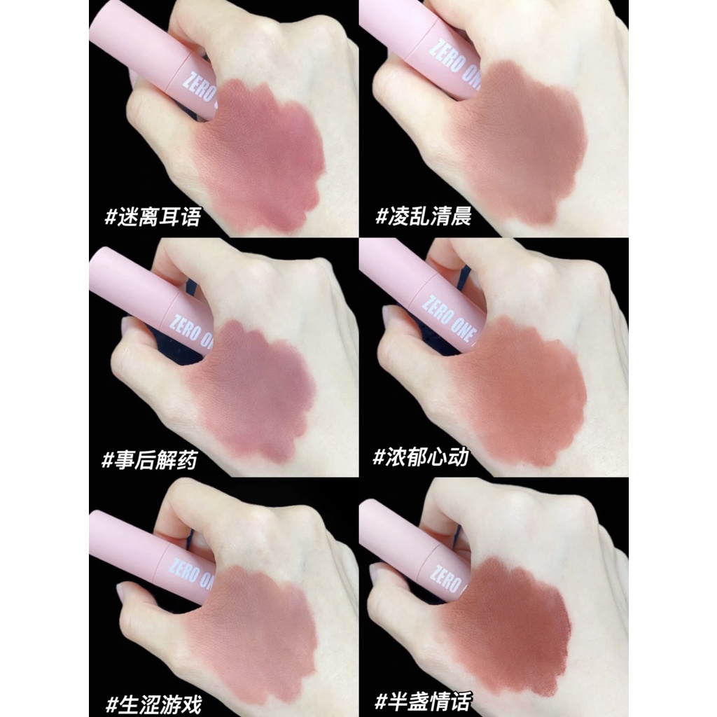 Son Kem Lì Zero One Zero Land 0106 Màu Đào Không Khô Môi Cho Học Sinh