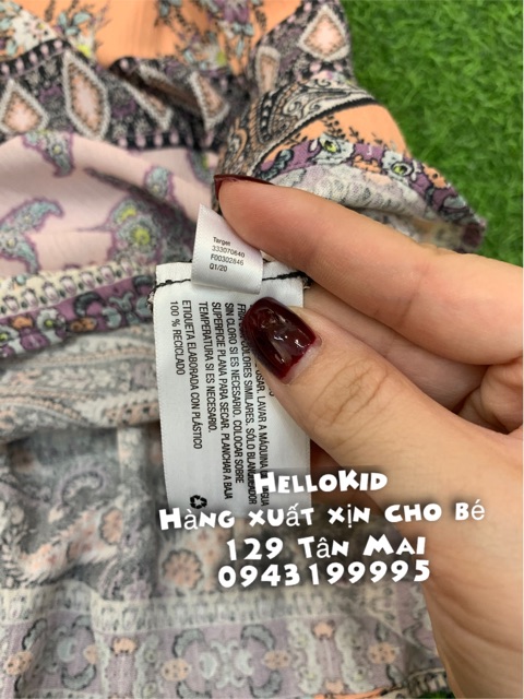 Váy maxi hoạ tiết