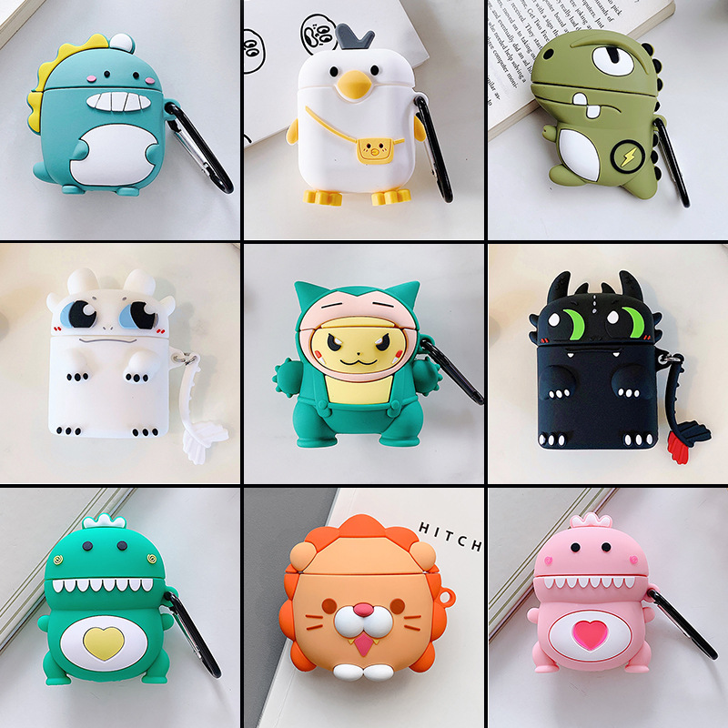 Vỏ ốp case airpod airpods bảo vệ bao đựng tai nghe không dây bluetooth 1/2/Pro/i12/i9/i7/tws-Dinuo