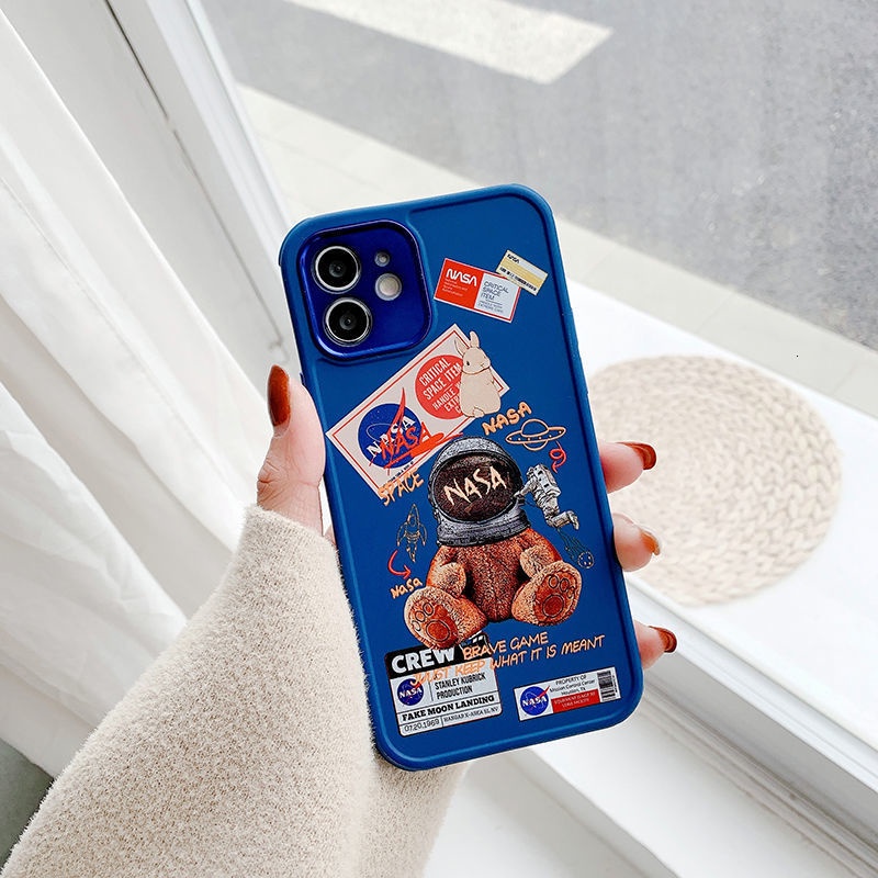 Ốp điện thoại silicon mịn chống rơi cho IPhone 7 8Plus SE X XS XR XSMAX 11 11pro 12pro IPhone 11 12 Promax
