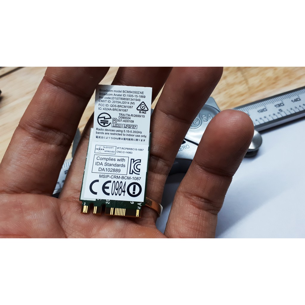 Card WiFi Laptop Broadcom BCM94350z DW1820A chuẩn M.2 / NGFF | BigBuy360 - bigbuy360.vn