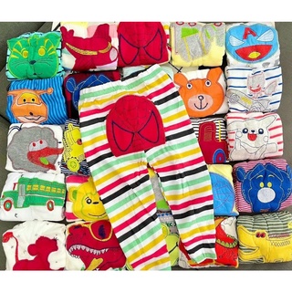Quần dài mông thú bé trai bé gái chất cotton ( tặng bàn chải xuất Nhật cho bé)
