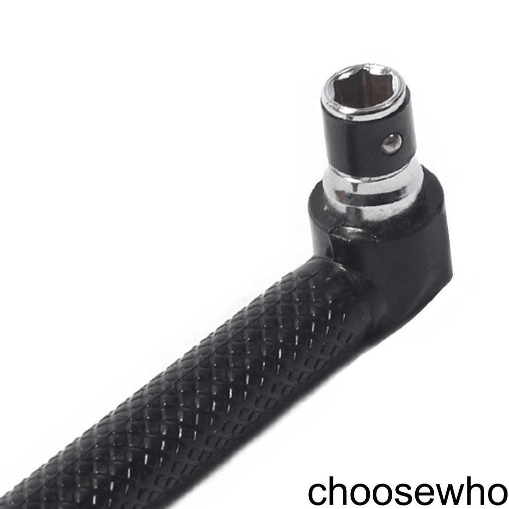 Set cờ lê chữ L hai đầu góc phải 90 độ mini 1/4&quot; có 10 đầu vít đa năng tiện lợi