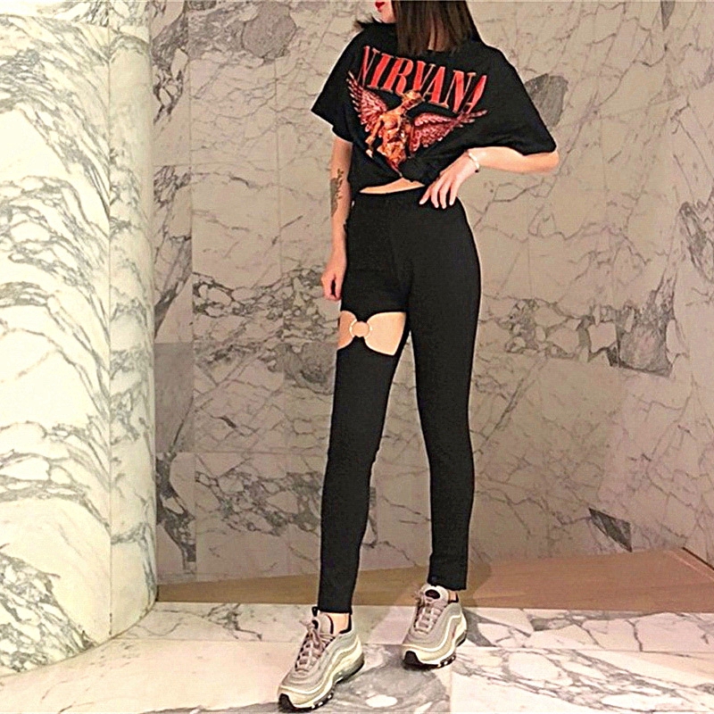 Quần dài rách gối phong cách Halloween độc đáo | BigBuy360 - bigbuy360.vn