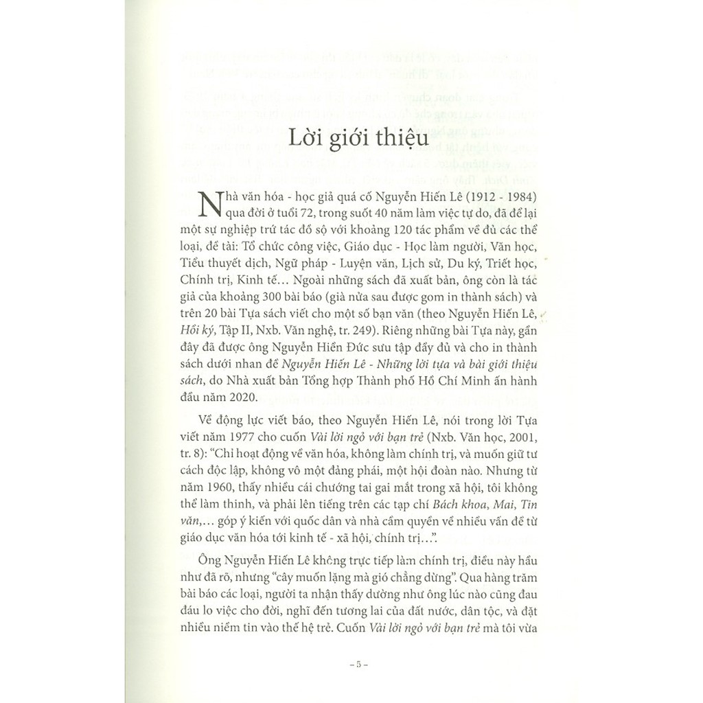 Sách - Nguyễn Hiến Lê, Tác Phẩm Đăng Báo - Theo Dòng Thời Cuộc