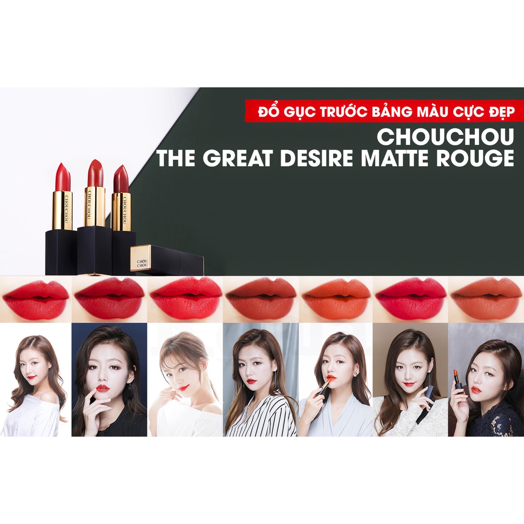 Son Chou Chou The Great Desire Mattle Rouge 3.5g