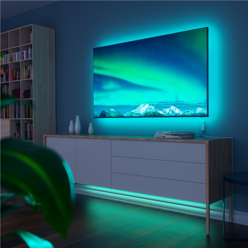Đèn LED dây Nanoleaf Lightstrip Starter Kit 2m, 16 triệu màu, hỗ trợ HomeKit