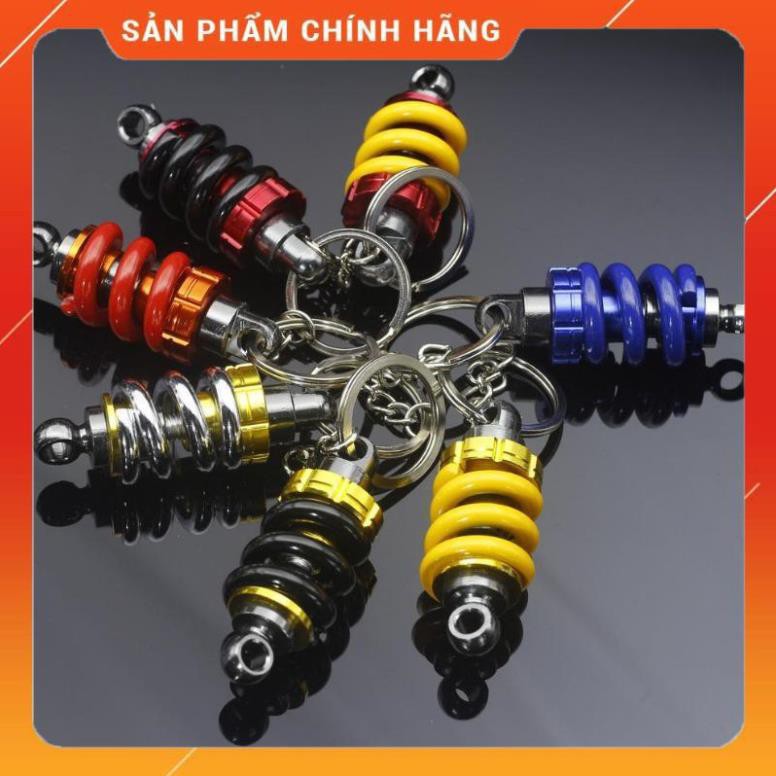 (HÀNG HOT SIÊU CHÂT) Móc khóa mô hình phuộc nhún xe máy 206666-2 206334 (xanh, trắng, đen, hồng, hồng sen)