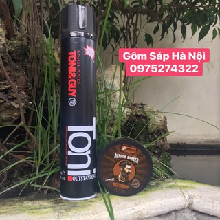COMBO Gôm xịt tóc TONY&GUY + Sáp Vuốt Tóc  DAPPER BARBER