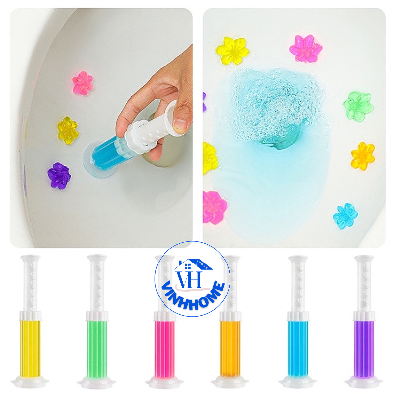 Gel Thơm Diệt Khuẩn Toilet Tiện Dụng Với 5 Mùi Hương Dễ Chịu Cho Nhà Vệ Sinh