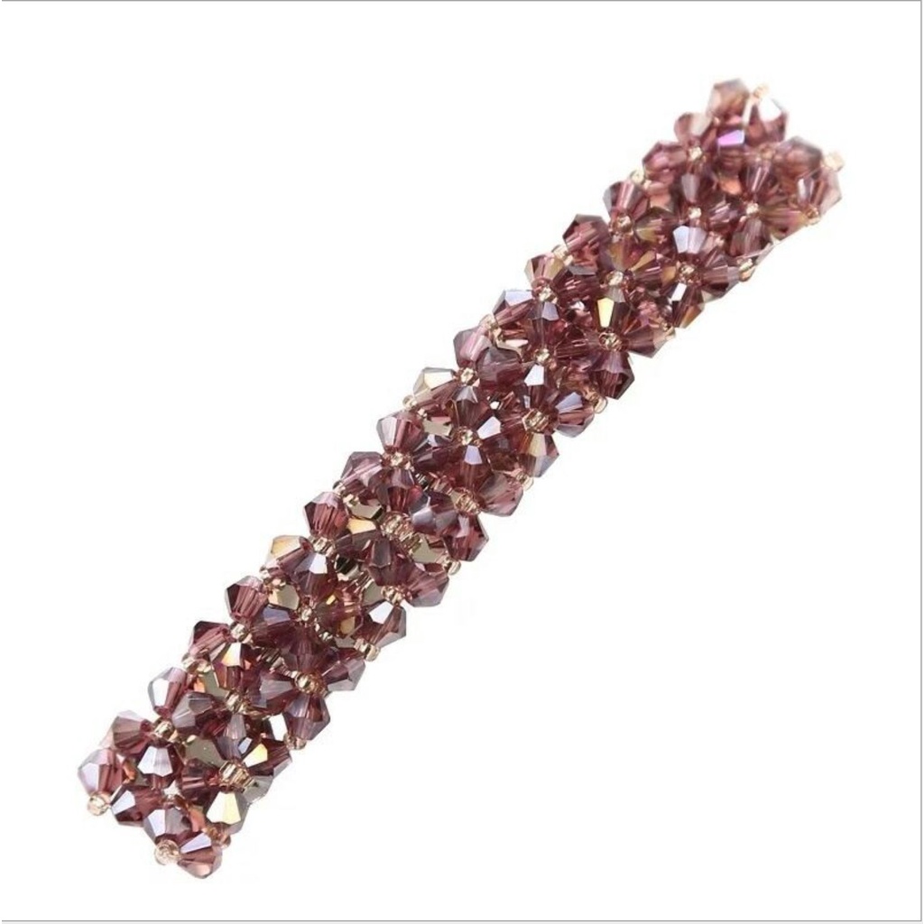 [Mã FAMARAL1 giảm 10K đơn 50K]Kẹp tóc Hàn Quốc đính đá nhân tạo kiểu bấm nhỏ phong cách dễ thương xinh xắn KC06