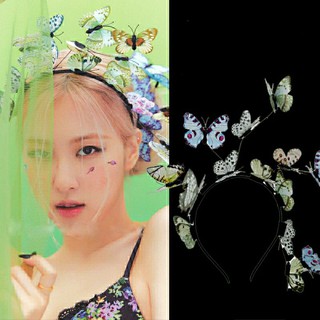 Băng đô bươm bướm của Rose (BlackPink) trong bộ ảnh chào xuân năm mới