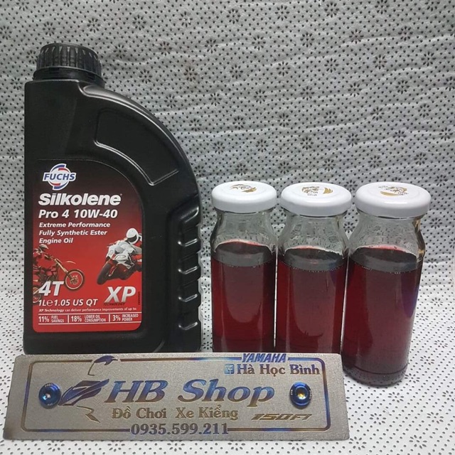 Nhớt chiếc lẻ fuchs Silkolene 10w40 1L1 1L2 1L3