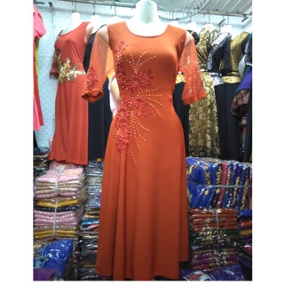 Đầm dự tiệc trung niên mẫu f9