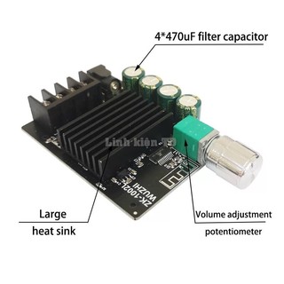 Mạch khuếch đại Bluetooth 2.0 100Wx2 ZK-1002