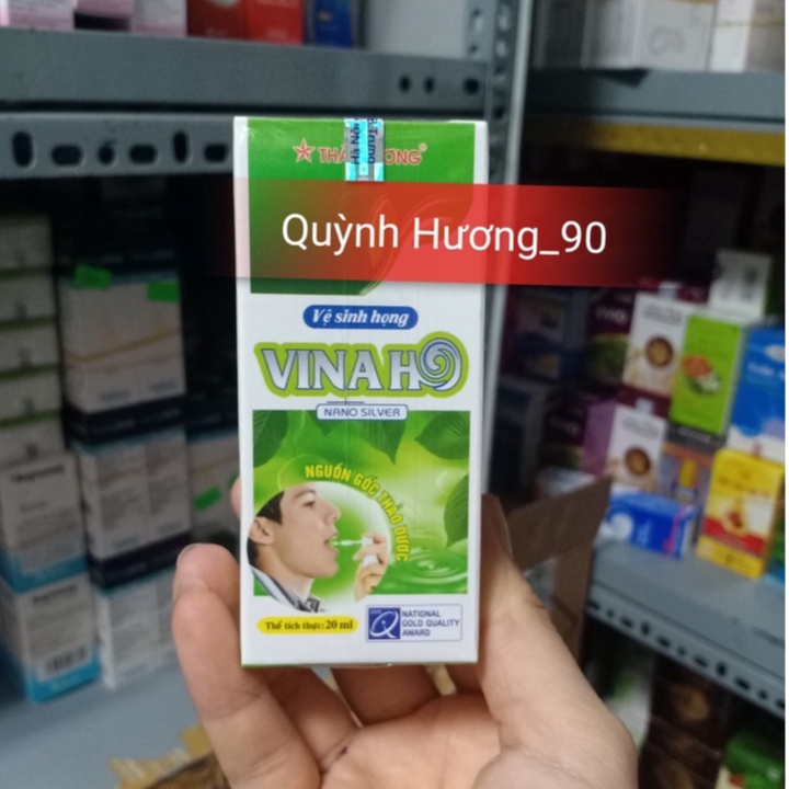 Xịt vệ sinh họng VINAHO 20ml