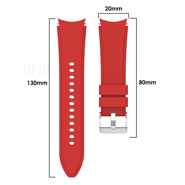 Silicone Dây Đeo Silicon Thay Thế Cho Đồng Hồ Thông Minh Samsung Galaxy Watch 4 44mm 40mm / Galaxy 4 Classic 46mm 42mm Active 4