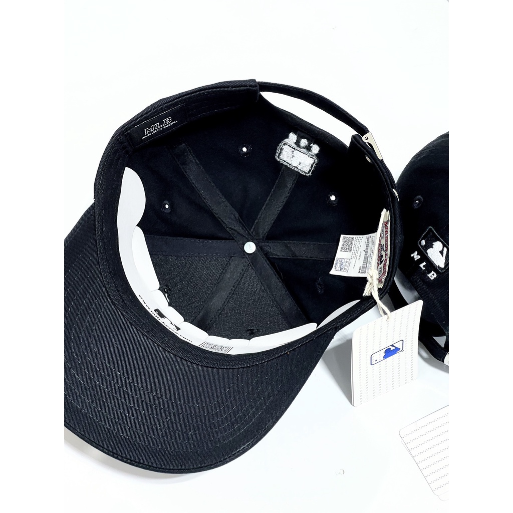 Mũ lưỡi trai, mũ cap NY new york - Freesize - Logo thêu MŨI TÊN cao cấp siêu chuẩn - màu đen