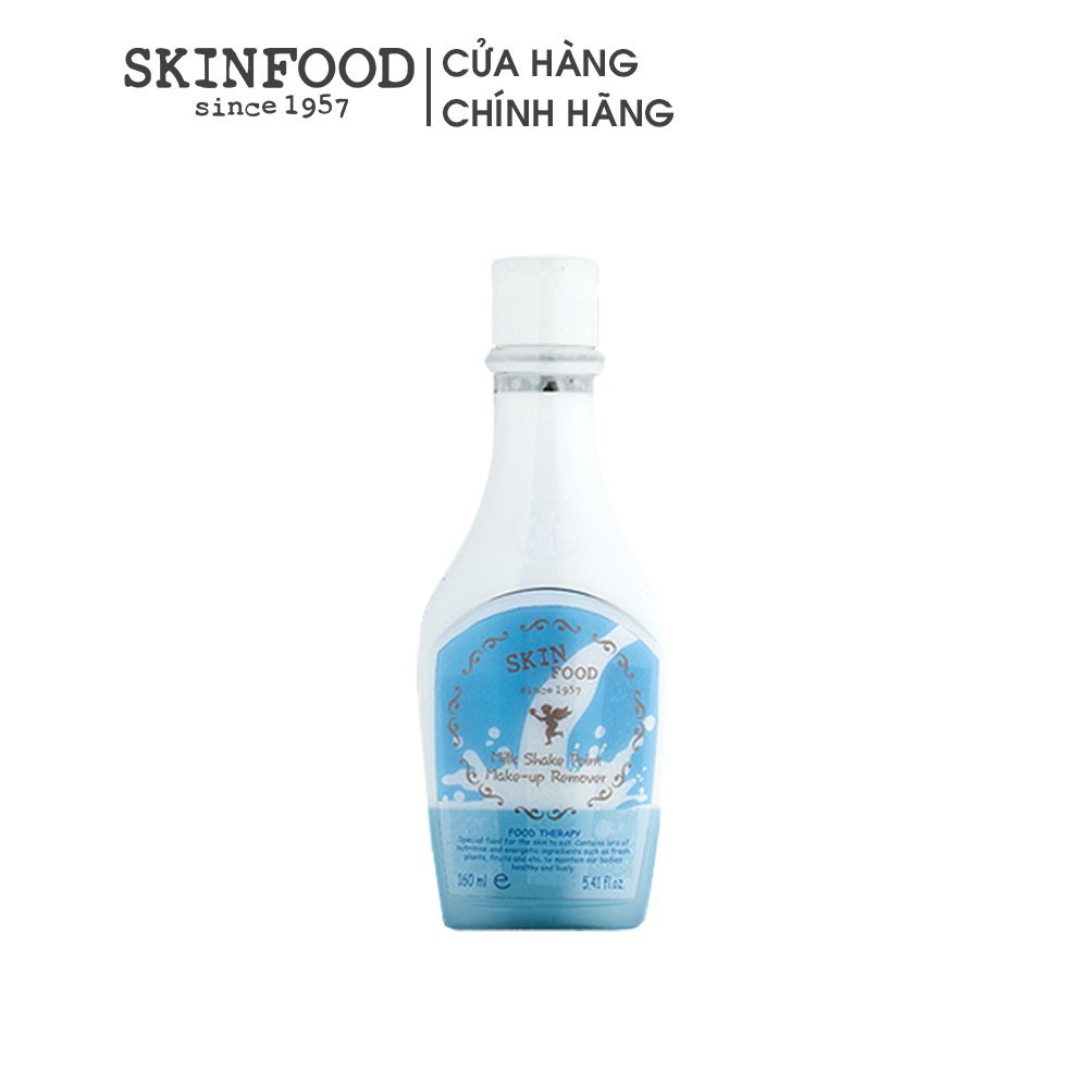 [CHÍNH HÃNG] Tẩy trang mắt môi Skinfood Milk Shake Point Make Up Remover 160ml