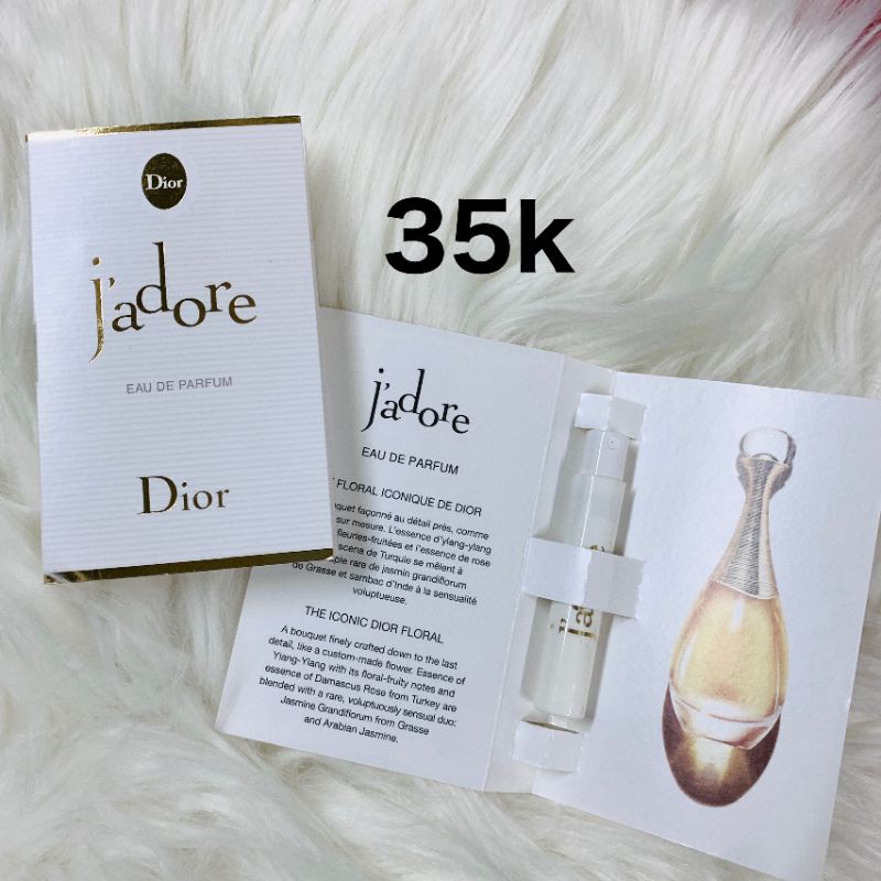 [Có sẵn] Vial Mẫu thử nước hoa Dior J'adore EDP 1.2ml