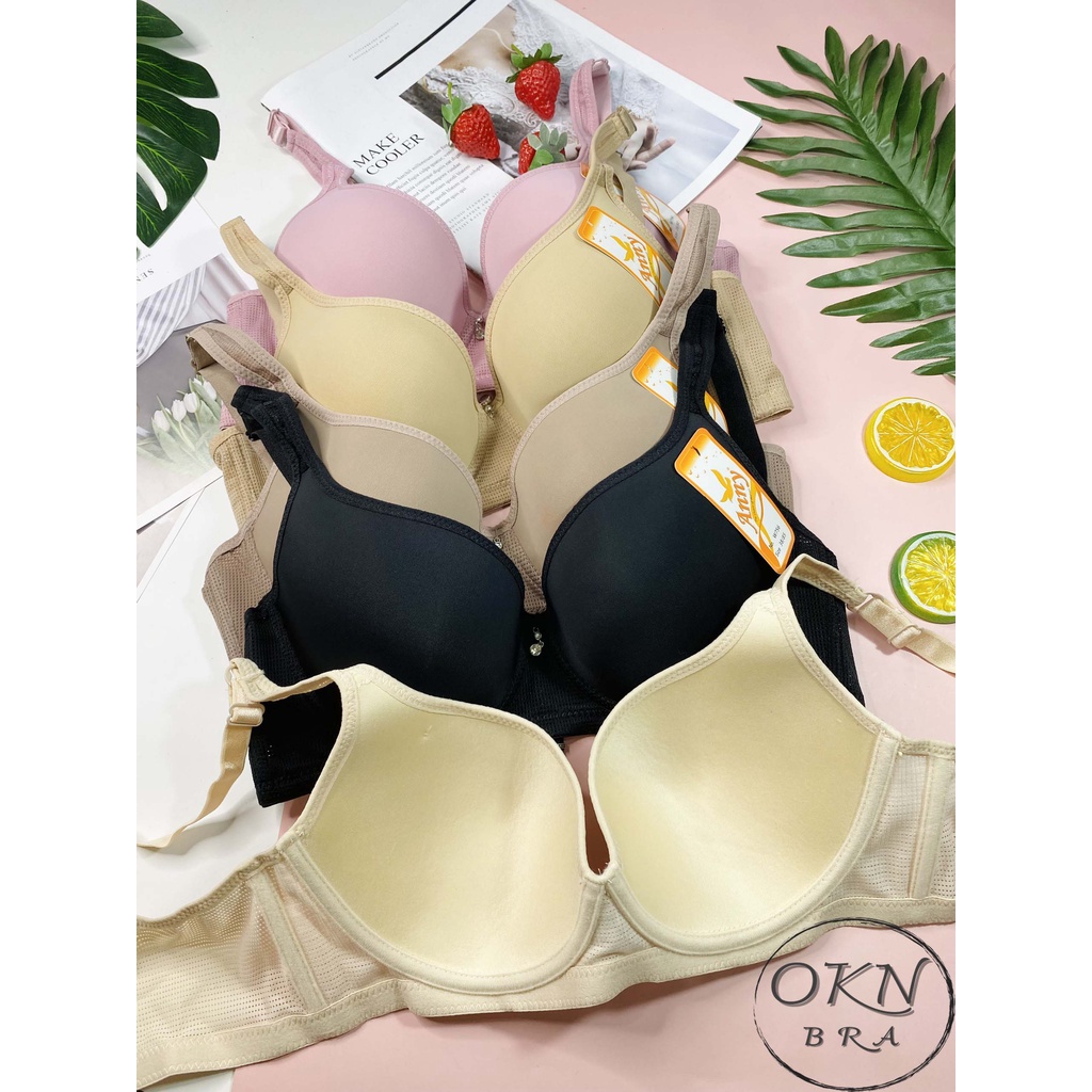 Áo ngực Thái Lan, áo lót bigsize có gọng quả to ôm hết bầu ngực Hãng ANNY W756 hàng chuẩn Thái Lan