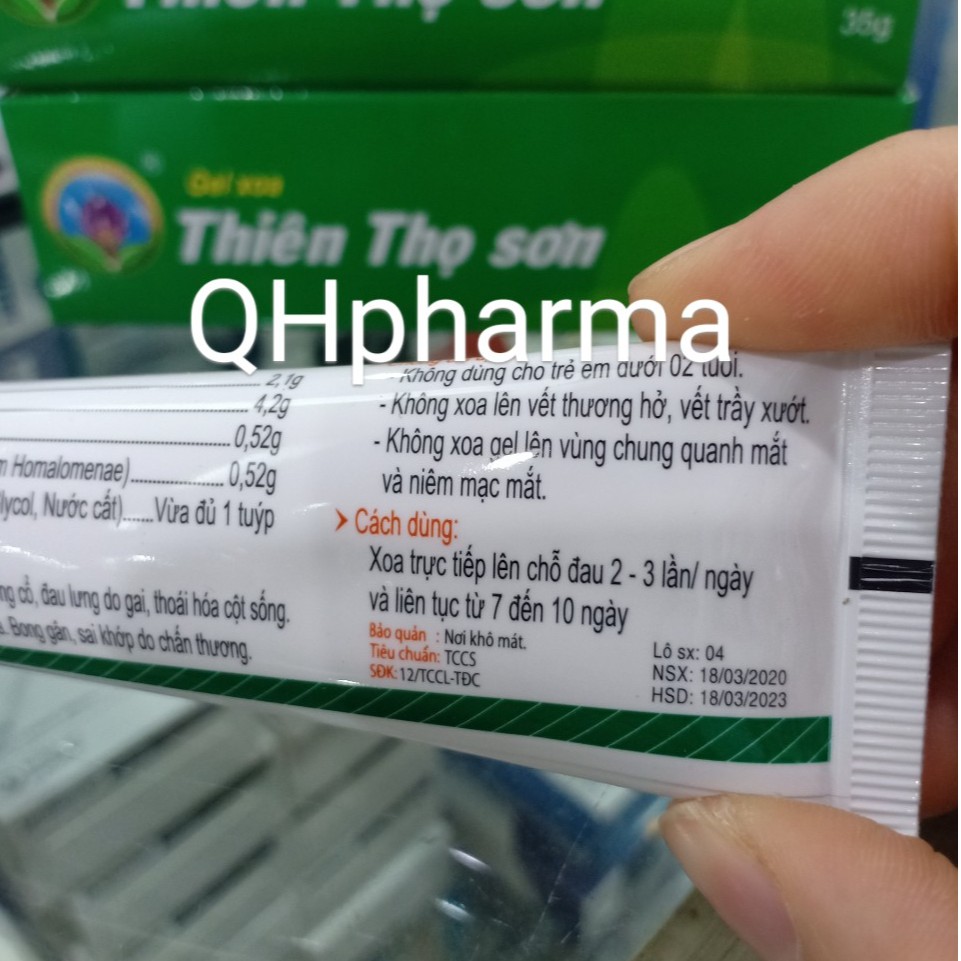 Cao xoa bóp THIÊN THỌ SƠN 35g