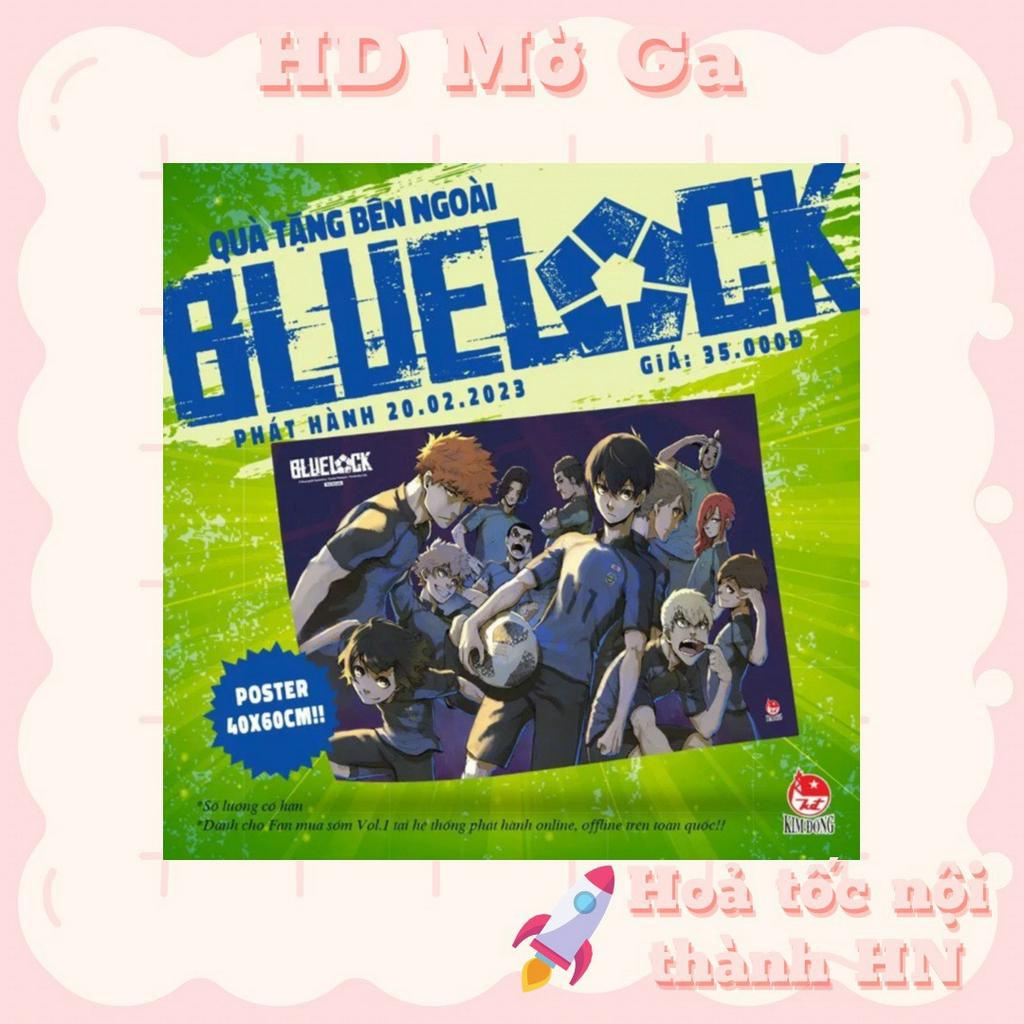 Poster Blue Lock, Slam Dunk, JJK Vol 0  Poster phát hành, treo tường trang trí