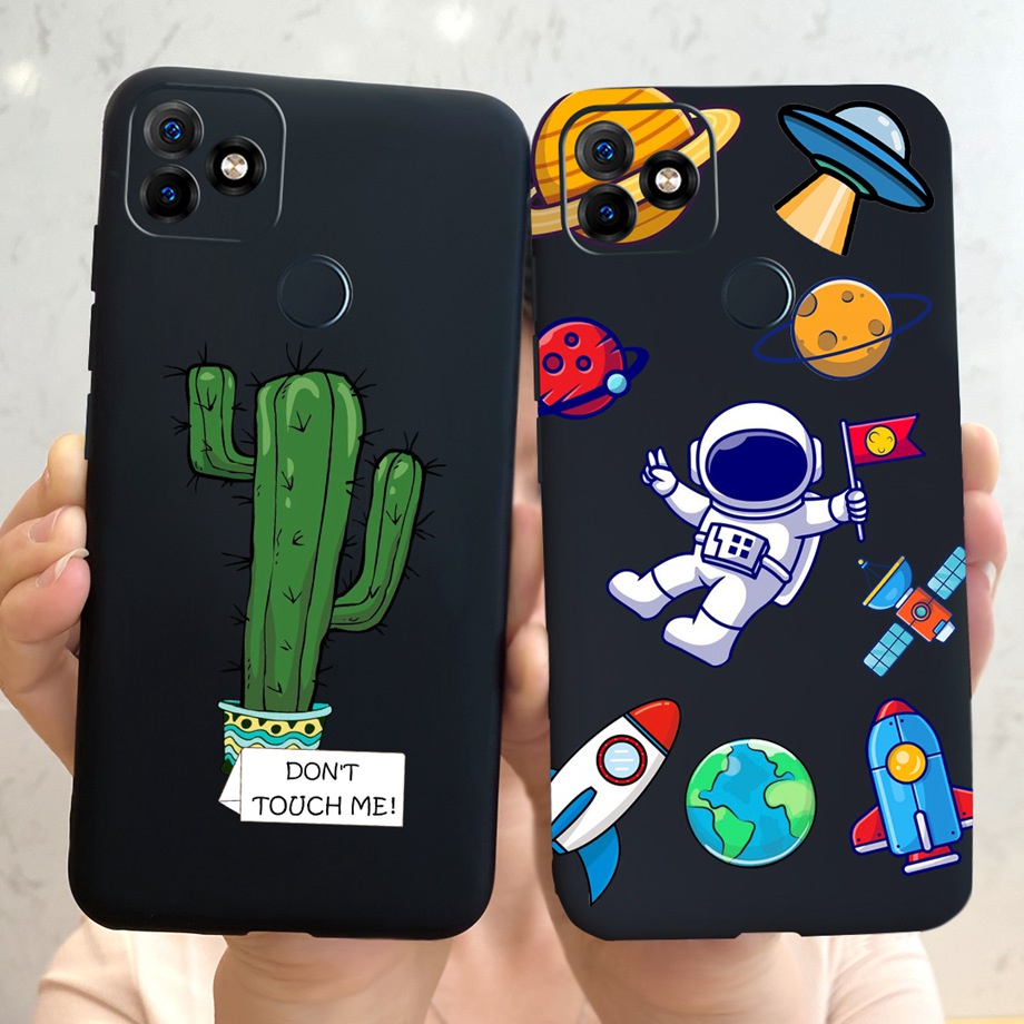 Ốp Điện Thoại Silicon Mềm In Hình Phi Hành Gia Cho itel P36 P36 Pro Vision 1 Plus itel P 36 P36Pro