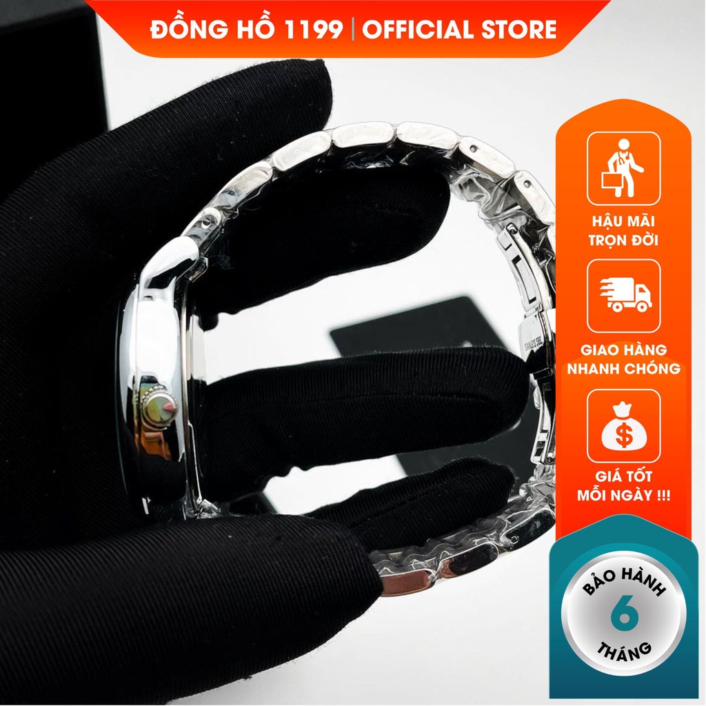 Đồng hồ nam dây thép cao cấp sang trọng lịch lãm bền bỉ bảo hành 6 tháng 3199 - 1199 Watches | BigBuy360 - bigbuy360.vn