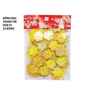Hoa mai giấy 3D