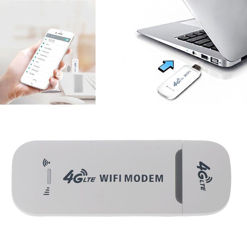 USB Modem 4G LTE dùng thẻ sim thiết kế tiện lợi dễ sử dụng