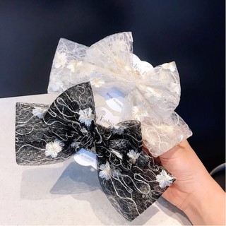 Kẹp tóc nơ cánh bướm phong cách hàn Quốc. Nơ tóc